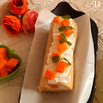 Load image into Gallery viewer, Fresh Mango Swiss Roll Cake
