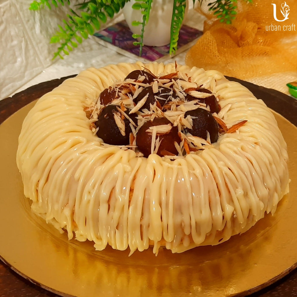 Malai Rabdi & Gulab Jamun Cake 1 Kg