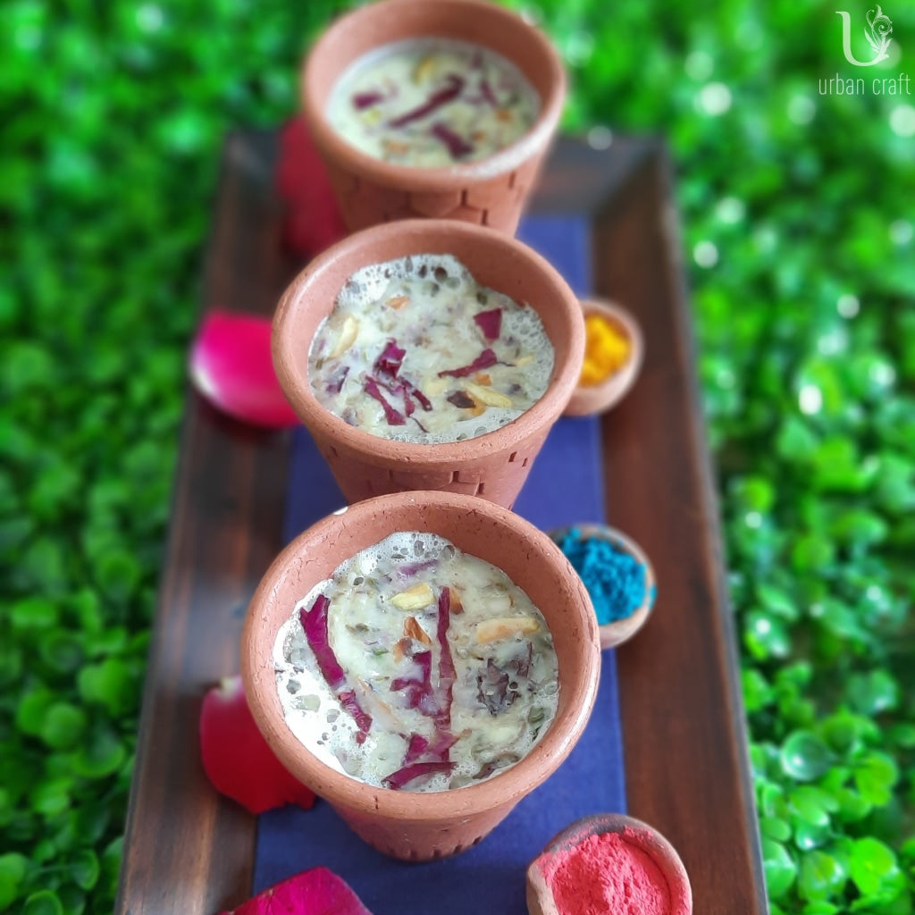 Baked Thandai Pots Jar Desserts