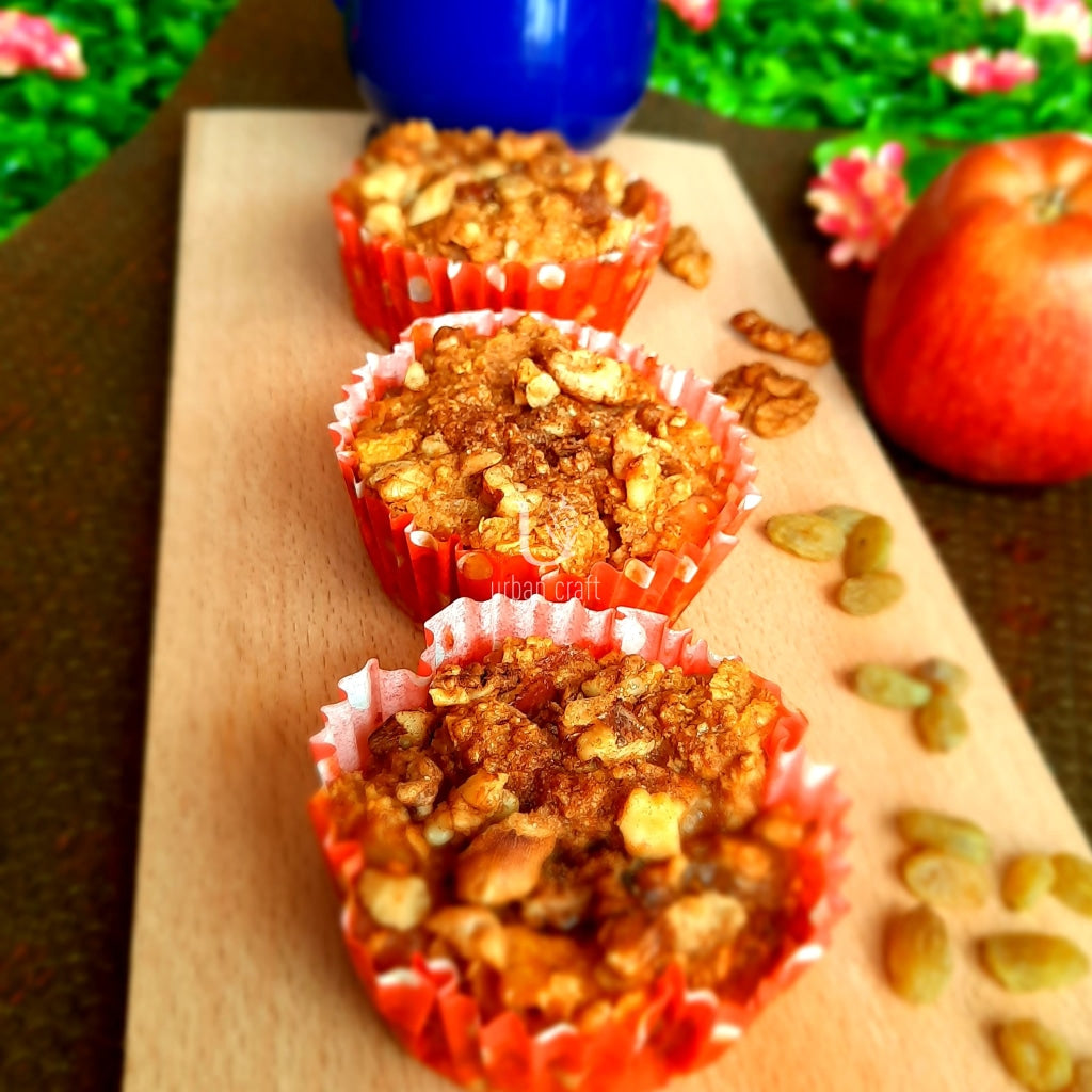 Apple & Oat Muffins Healthy Variant