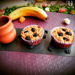 Load image into Gallery viewer, Banana &amp; Oatmeal Muffins 450Gms Healthy Variant
