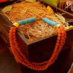 Load image into Gallery viewer, Carrot Orange Beads Necklace Necklaces
