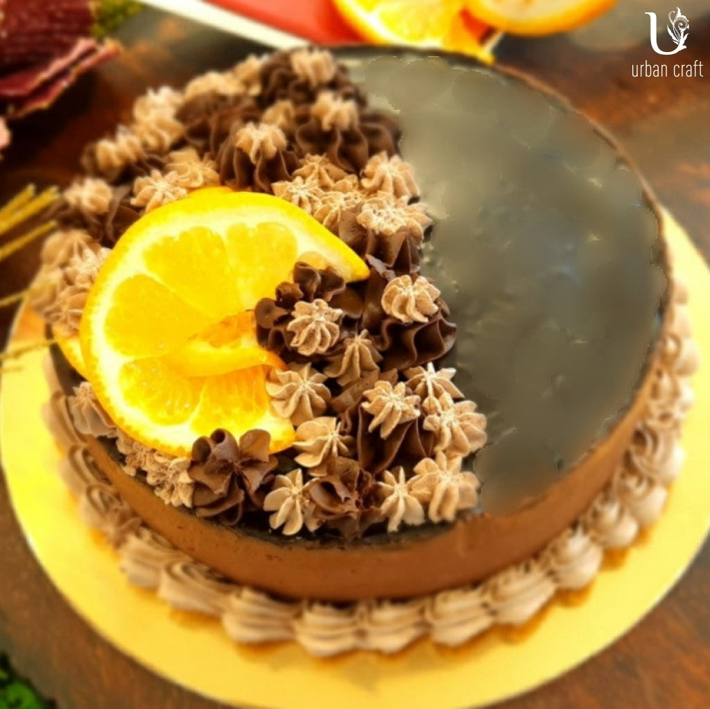 Chocolate & Orange Mousse Cake 1Kg
