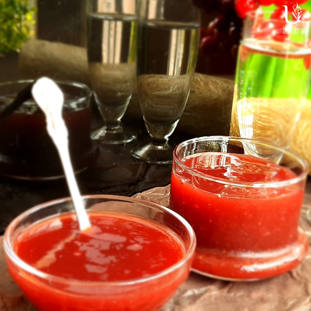 Homemade Strawberry Compote Sauces Dips & Drizzles
