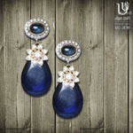 Load image into Gallery viewer, Kundan Blossom Earrings
