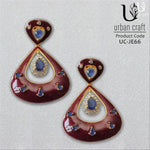 Load image into Gallery viewer, Masakali Maroon Earrings
