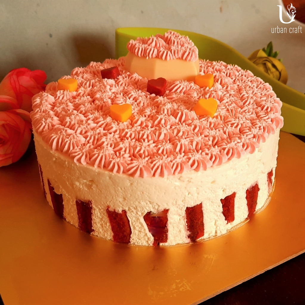 Red Velvet Cherry Cake