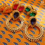 Load image into Gallery viewer, Sparkling Chand Bali Jewelry
