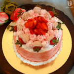 Load image into Gallery viewer, Strawberry Pink Velvet Cake Cakes &amp; Dessert Bars
