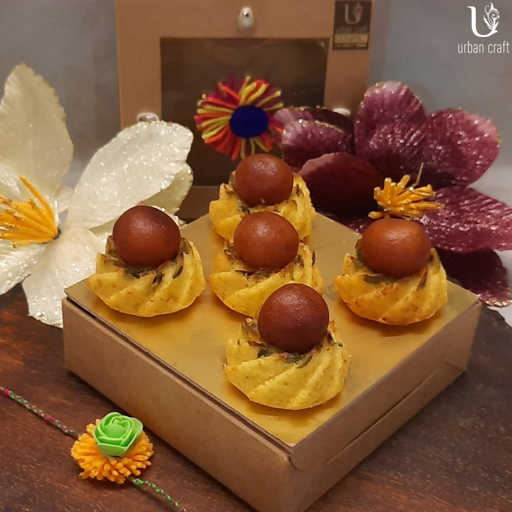 Mawa Cake Bundts With Gulab Jamun Bakery Assortments